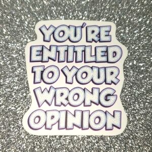 10/$10 Sarcasm WATERPOOF Sticker